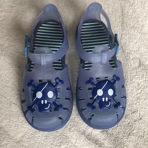 IGOR Blue Jelly Sandals Shoes Size Toddler 10